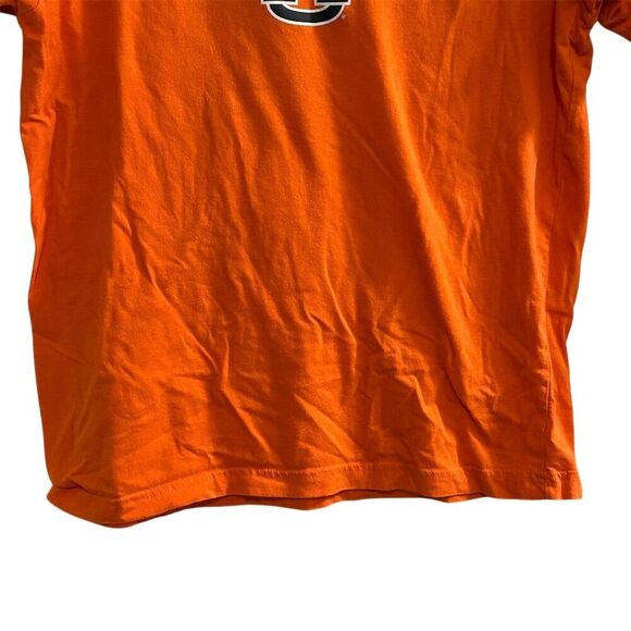 Auburn Tigers Men's Orange Graphic T-Shirt Size L Short Sleeve - Picture 2 of 8